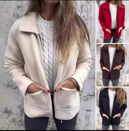 Esmé – Veste Cardigan Élégante en Laine